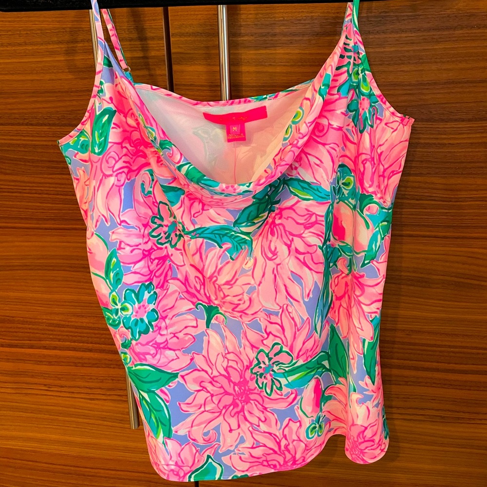 NWT Lilly Pulitzer Pink Blossom Top